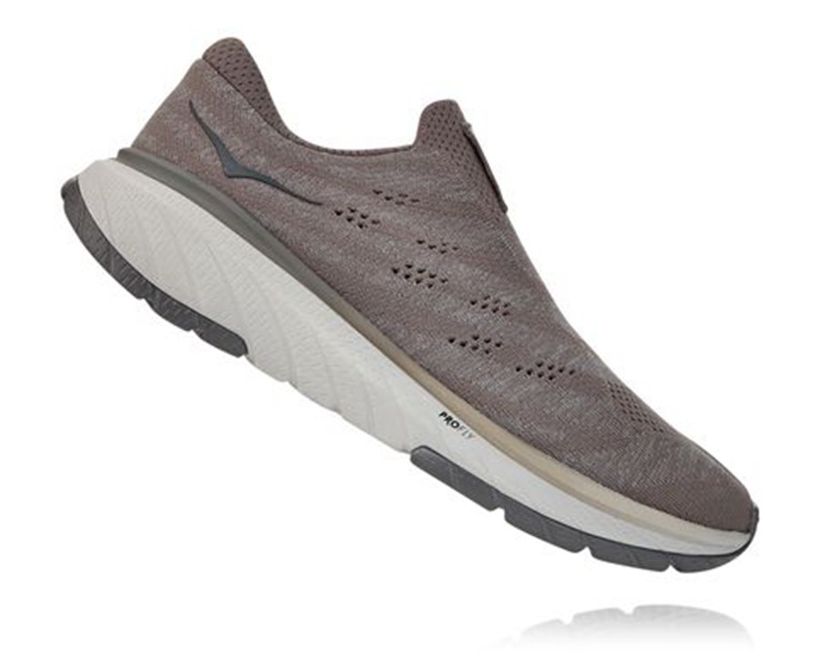 Tenis Hoka One One Masculino Cinzentas - Cavu 3 Slip - 631-LFUGXO